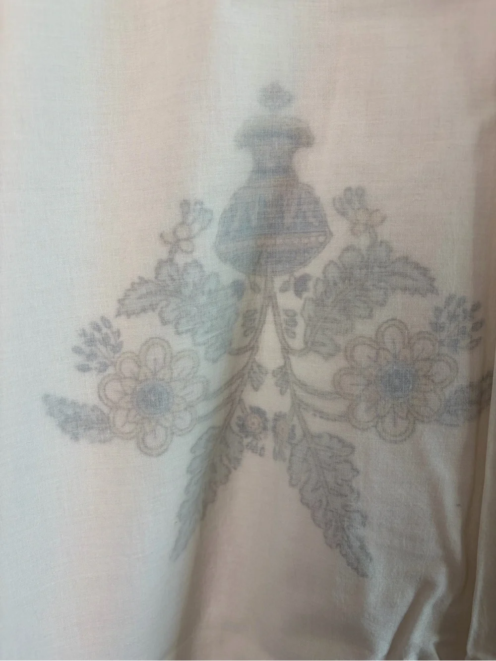 NIP Inka Guldasta Aqua Twin Dohar Handcrafted 100% Cotton Reversible Blanket